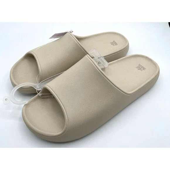 Women's Sandals - Size 11 - Wild Fable Robbie Slide - Off White - NEW With Tags - Picture 2 of 7